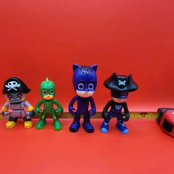 PJ Masks Lot 11 Cars Figures Catboy Gekko Pirate - Picture 3 of 6